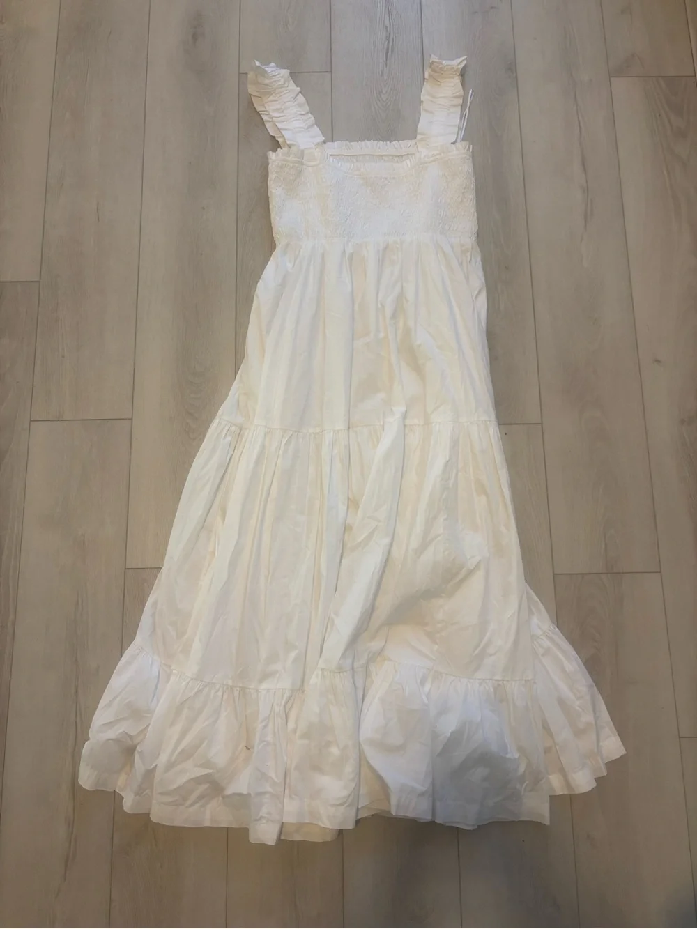 Abercrombie and Fitch Sydney 100% Cotton Maxi Dress White XL